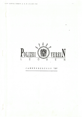 Tätigkeitsbericht 1991